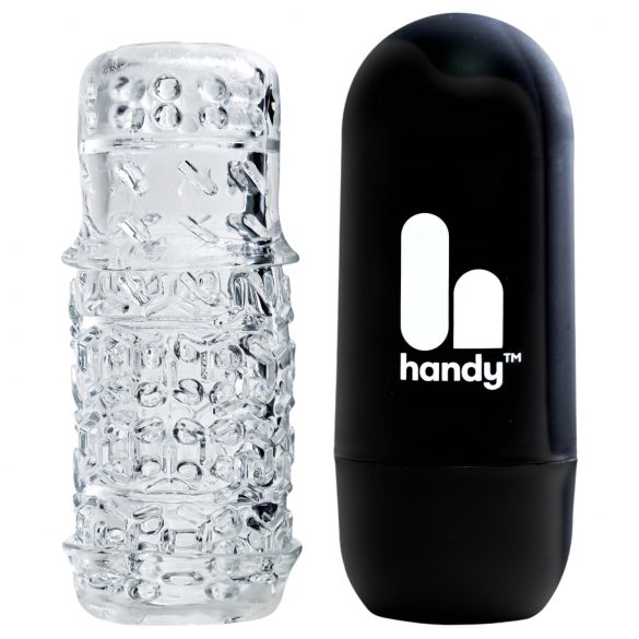 The Handy TrueGrip Gen 2 Sleeve - masturbator (prozirni)