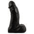 Realistixxx Real Giant - giga dildo za testise - 22 cm (crni) 