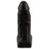 Realistixxx Real Giant - giga dildo za testise - 22 cm (crni) 