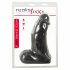 Realistixxx Real Giant - giga dildo za testise - 22 cm (crni) 