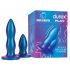 Durex Deep & Deeper - analni dildo set - 2 dijela (plavi) 