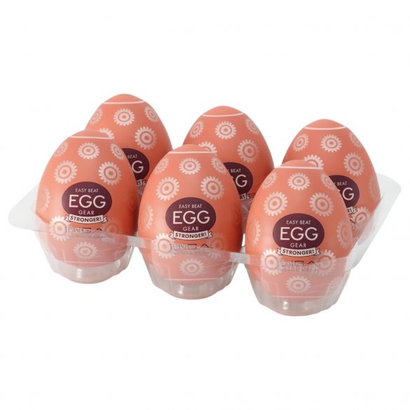 TENGA Egg Gear Stronger - masturbacijsko jaje (6 kom)