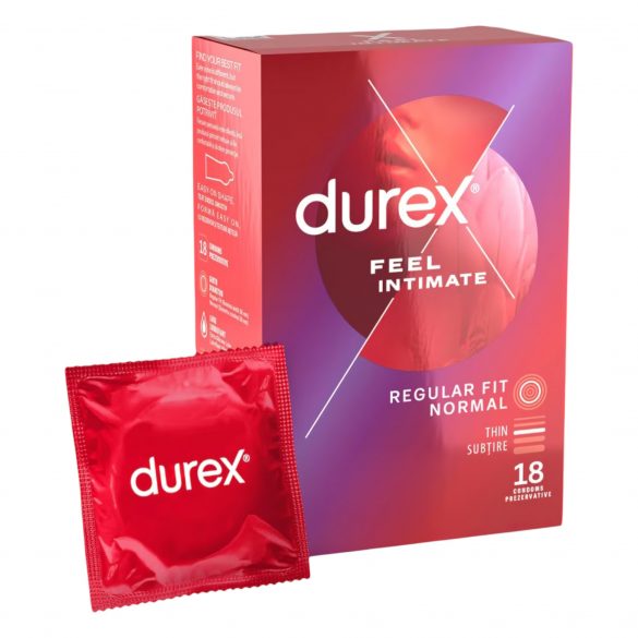 Durex Feel Intimate - kondomi tankih stijenki (18 kom) 