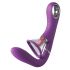 Fantasy For Her - 4-motorni vibrator G-točke i stimulator klitorisa (ljubičasta) 