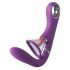 Fantasy For Her - 4-motorni vibrator G-točke i stimulator klitorisa (ljubičasta) 