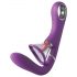 Fantasy For Her - 4-motorni vibrator G-točke i stimulator klitorisa (ljubičasta) 