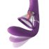 Fantasy For Her - 4-motorni vibrator G-točke i stimulator klitorisa (ljubičasta) 