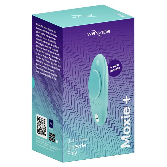 We-Vibe Moxie+ - bežični, pametni vibrator za klitoris (tirkizni)