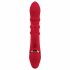 You2Toys Rabbit - vibrator s pokretnim prstenom (crveni) 