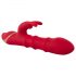 You2Toys Rabbit - vibrator s pokretnim prstenom (crveni) 