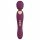 You2Toys Grande - punjivi masažni vibrator (bordo)