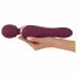 You2Toys Grande - punjivi masažni vibrator (bordo)