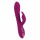 Javida - 3u1 rotirajući vibrator s kuglicama (ljubičasti) 