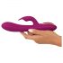 Javida - 3u1 rotirajući vibrator s kuglicama (ljubičasti) 