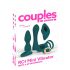 Couples Choice - 4u1 prilagodljivi vibrator s daljinskim upravljačem (tirkizni)