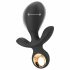 Eternal - trostruki vibrator s pumpom (crni) 