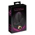 Eternal - trostruki vibrator s pumpom (crni) 