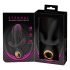 Eternal - trostruki vibrator s pumpom (crni) 