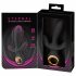 Eternal - trostruki vibrator s pumpom (crni) 