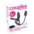 Couples Choice - višenamjenski vibrirajući prsten za penis (crni) 