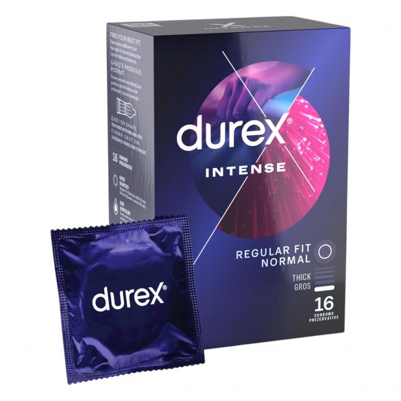 Durex Intense - rebrasti i točkasti kondomi (16kom) 