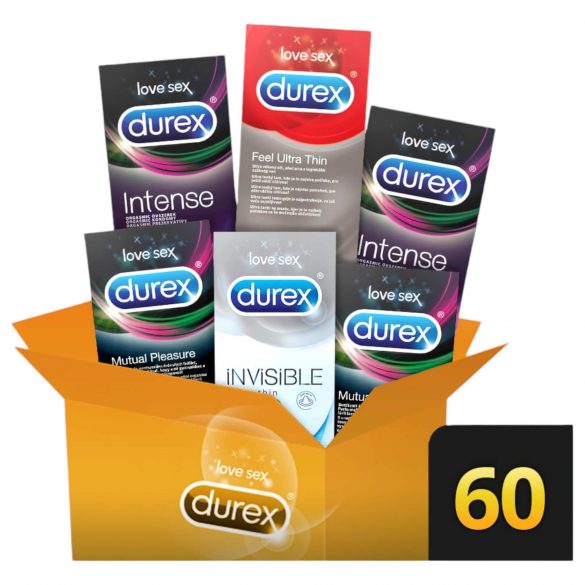 Durex Premium - paket kondoma za ekstra zadovoljstvo (6 x 10 kom) 