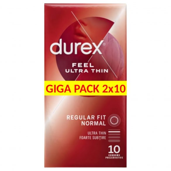 Durex Feel Ultra Thin - ultra realistični kondom (2x10 kom) 