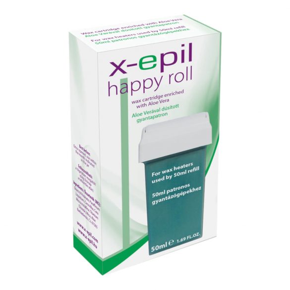 X-Epil Happy Roll - patrona sa smolom (50 ml) - aloe vera 