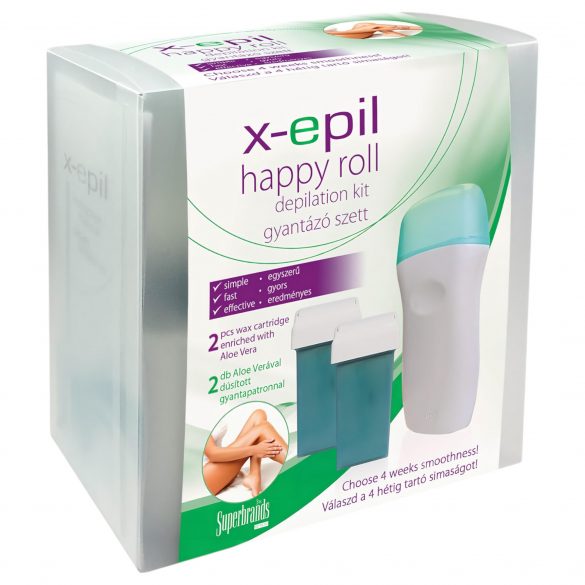 X-Epil Happy roll - set za depilaciju 