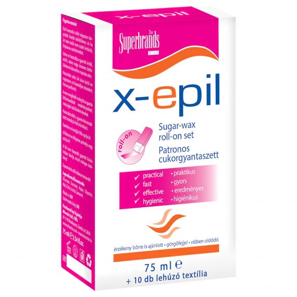 X-Epil - set za depilaciju šećernom patronom 