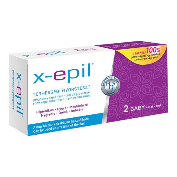 X-Epil - trake za brzi test trudnoće (2kom) 