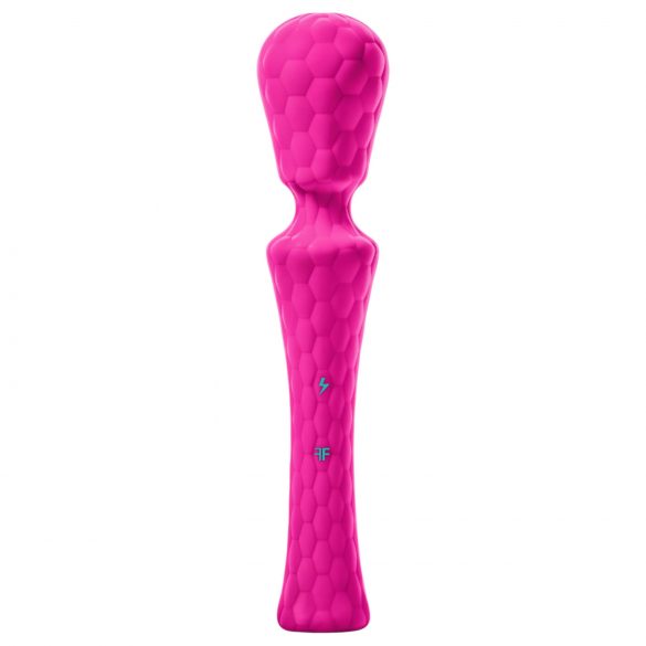 FemmeFunn Ultra Wand XL - punjivi, vrhunski vibrator za masažu (ružičasti) 