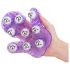 Roller Balls Massager - jastučić za masažu ruku (ljubičasta) 