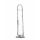 Addiction Crystal - nožni dildo (proziran) - 20cm 