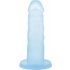 Addiction Coctails - potplat, silikonski dildo (plavi) 