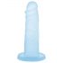 Addiction Coctails - silikonski dildo s postoljem (plavi)