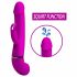 Pretty Love Henry - vibrator s nastavkom za klitoris i funkcijom špricanja (ružičasti)