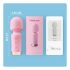 Vibeconnect - punjivi, vodootporni mini vibrator za masažu (ružičasti)