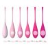 Sex HD Eggs - set od 6 kegel loptica (roza) 