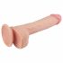 Lovetoy Nature Cock - realističan dildo s vakuumom - 21 cm (prirodni) 