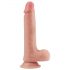 Lovetoy Nature Cock - dvostruki sloj realističnog dilda - 20 cm (prirodni)