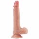 Lovetoy Nature Cock - dvostruki realistični dildo - 20cm (prirodni)