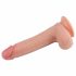 Lovetoy Nature Cock - dvostruki realistični dildo - 20cm (prirodni)