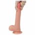 Lovetoy Nature Cock - dvostruki realistični dildo - 20cm (prirodni)