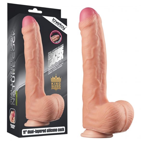 Lovetoy Prirodni Dildo - 28cm (natur)