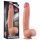 Lovetoy Nature Cock - dvostruko realistični dildo - 30 cm (prirodna boja)