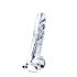 Lovetoy Flawless Clear - dildo s usisnom bazom, 19 cm (proziran)