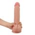 Lovetoy Sliding-Skin - dvoslojni dildo - 23 cm (prirodni) 