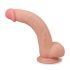 Lovetoy Sliding-Skin - dvoslojni dildo - 23 cm (prirodni) 