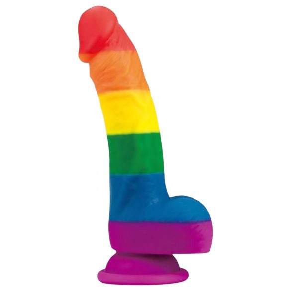 Lovetoy Prider - realistični dildo od tekućeg silikona - 19 cm (duga)